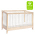 Babyletto Sprout 4-in-1 Convertible Crib with Toddler Bed Conversion Kit