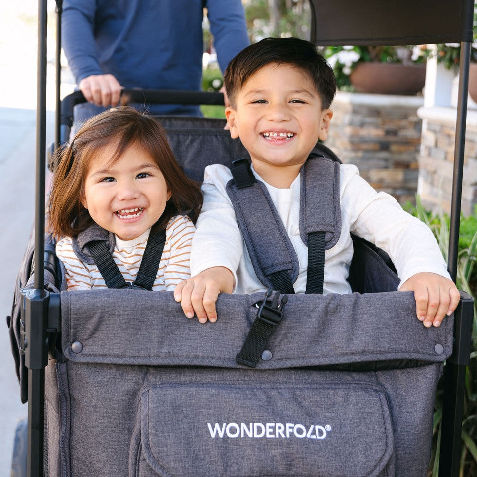 WonderFold W4 Elite Pro Quad Stroller Wagon (4 Seater)