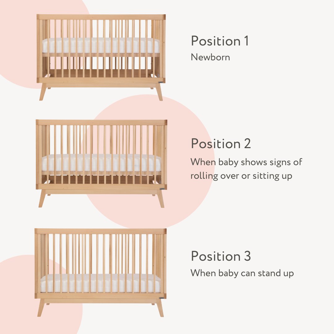 Dadada Soho 3-in-1 Convertible Crib