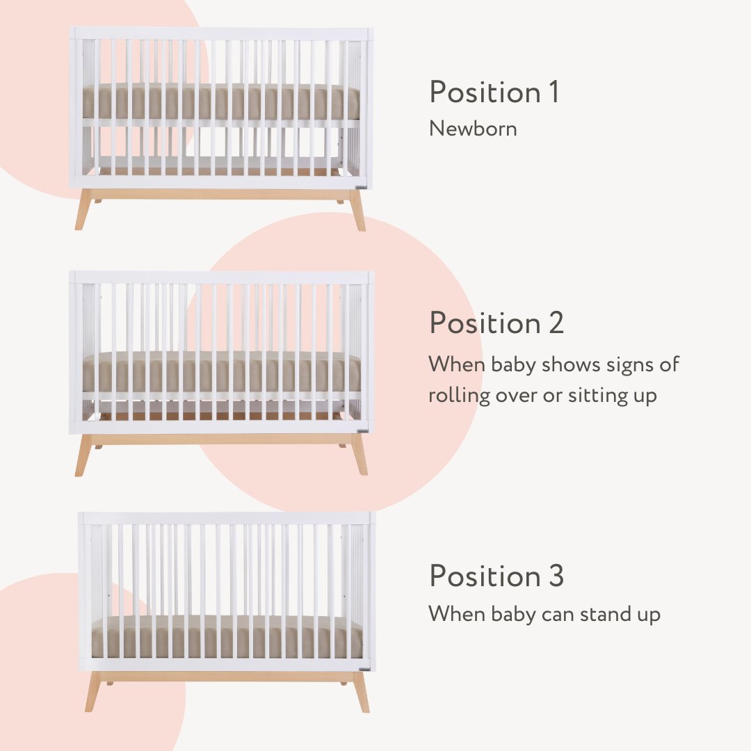 Dadada Soho 3-in-1 Convertible Crib