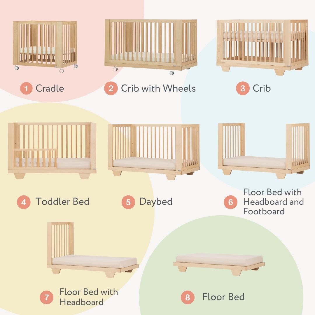 Dadada Spirit 8-in-1 Convertible Crib