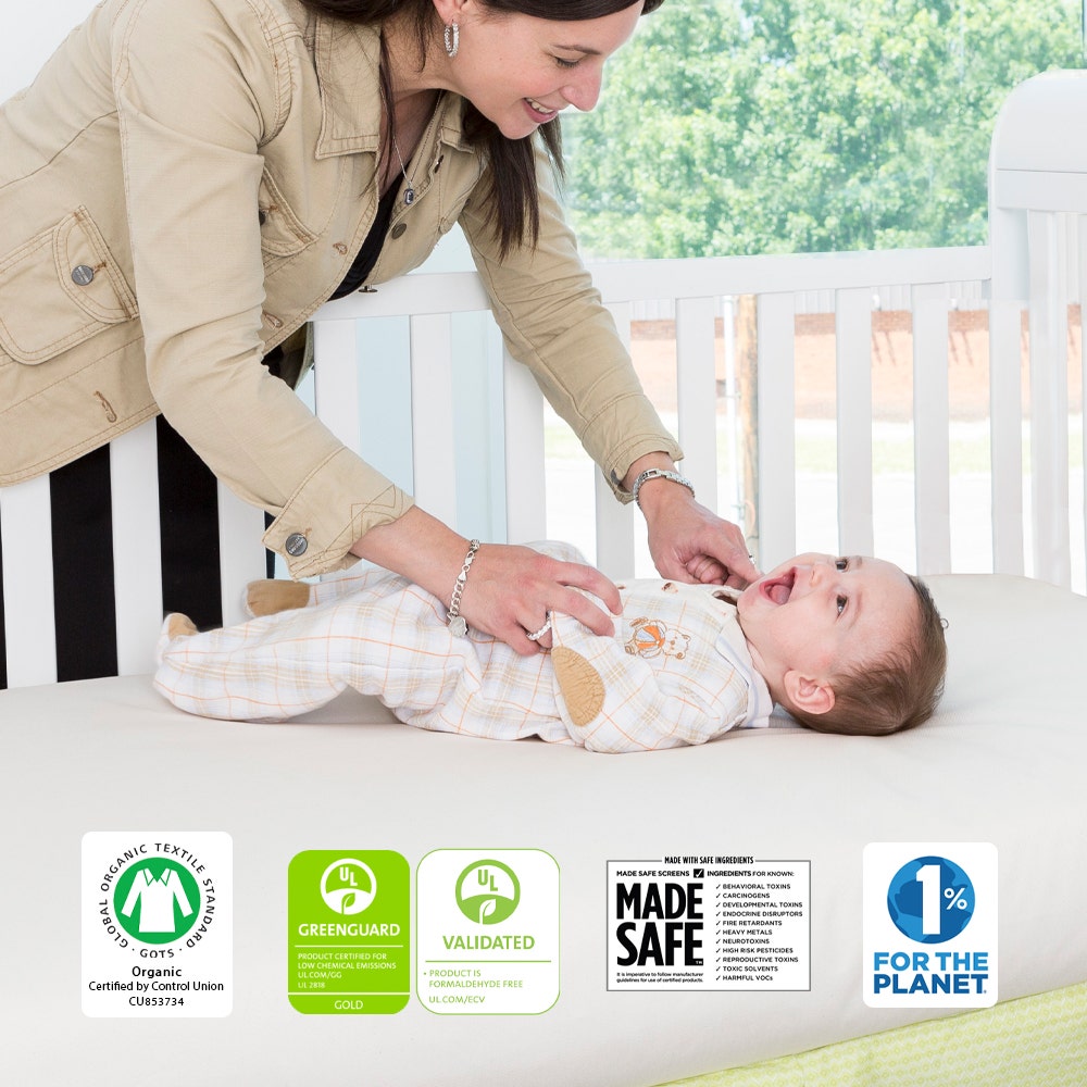 Naturepedic Classic Organic Cotton Seamless Crib Mattress