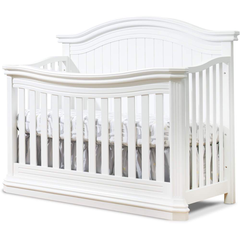 Sorelle Vista Elite 4-In-1 Crib + Double Dresser + 5-Drawer Dresser Set