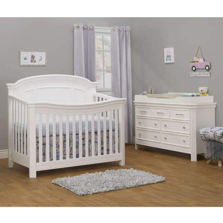 Sorelle Finley Elite Panel Crib Double Dresser Set – Lakeland