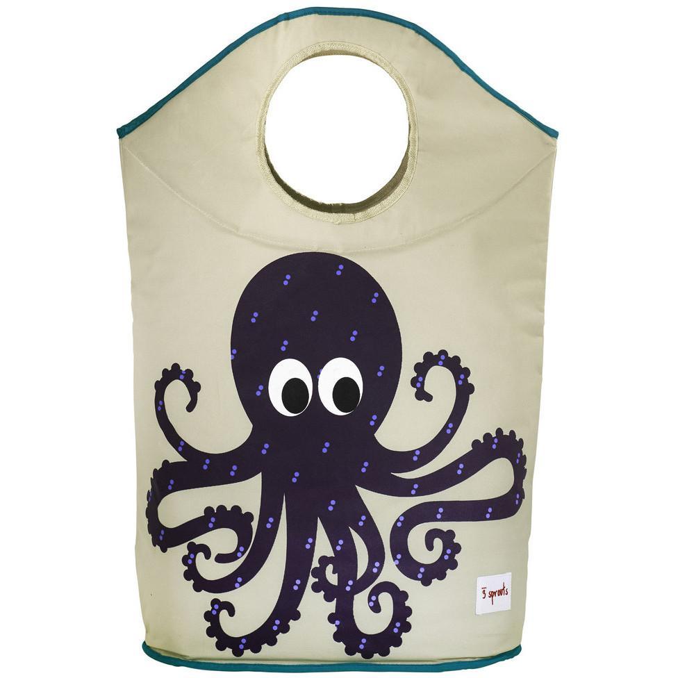 3 Sprouts Laundry Hamper Octopus