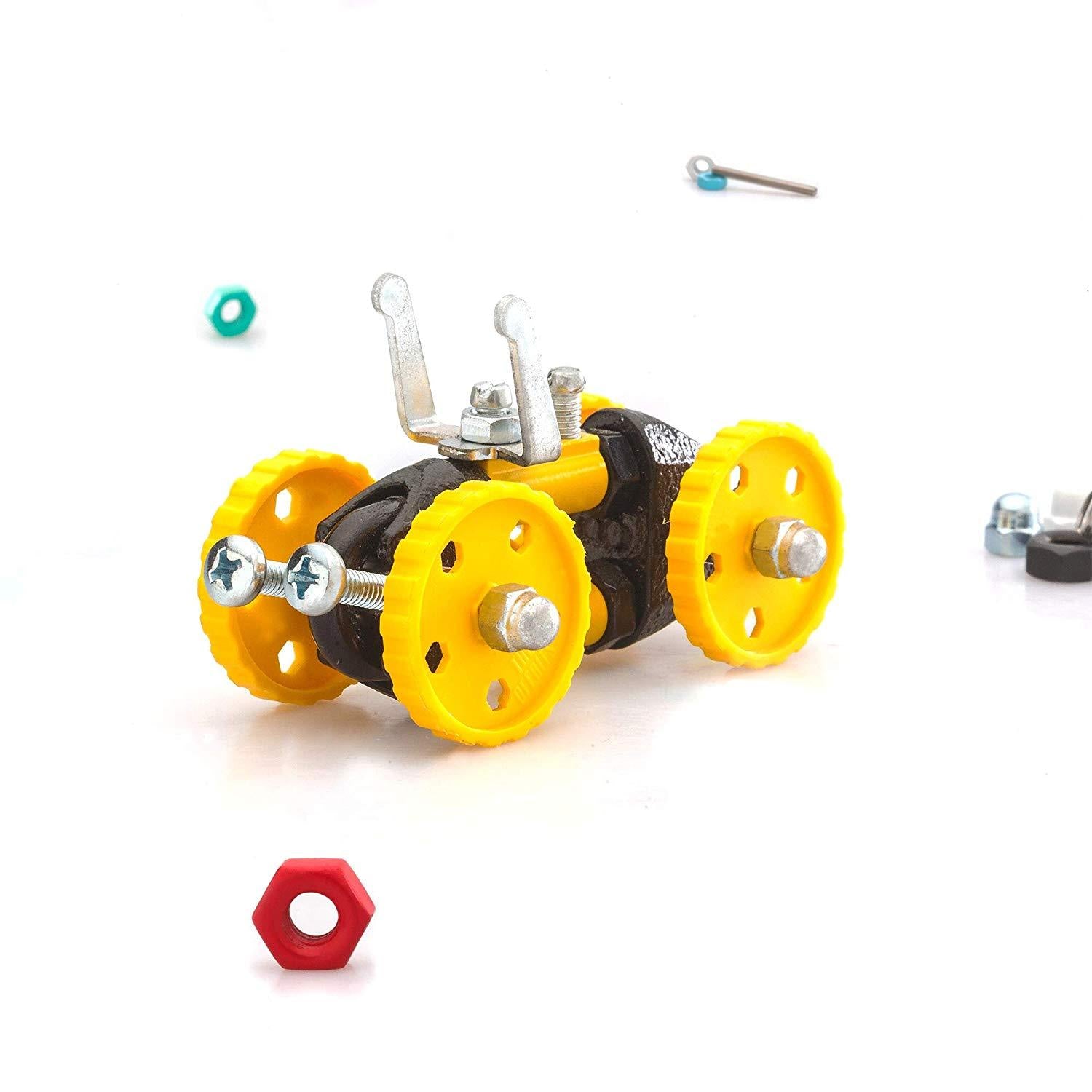 Fat Brain Toys OffBits Vehicle Yellow