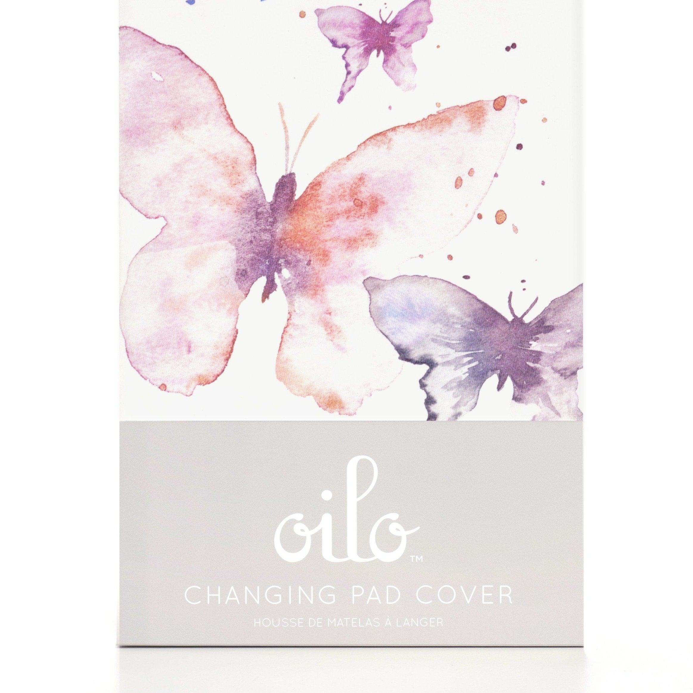 Oilo Butterfly Jersey Changing Pad Cover