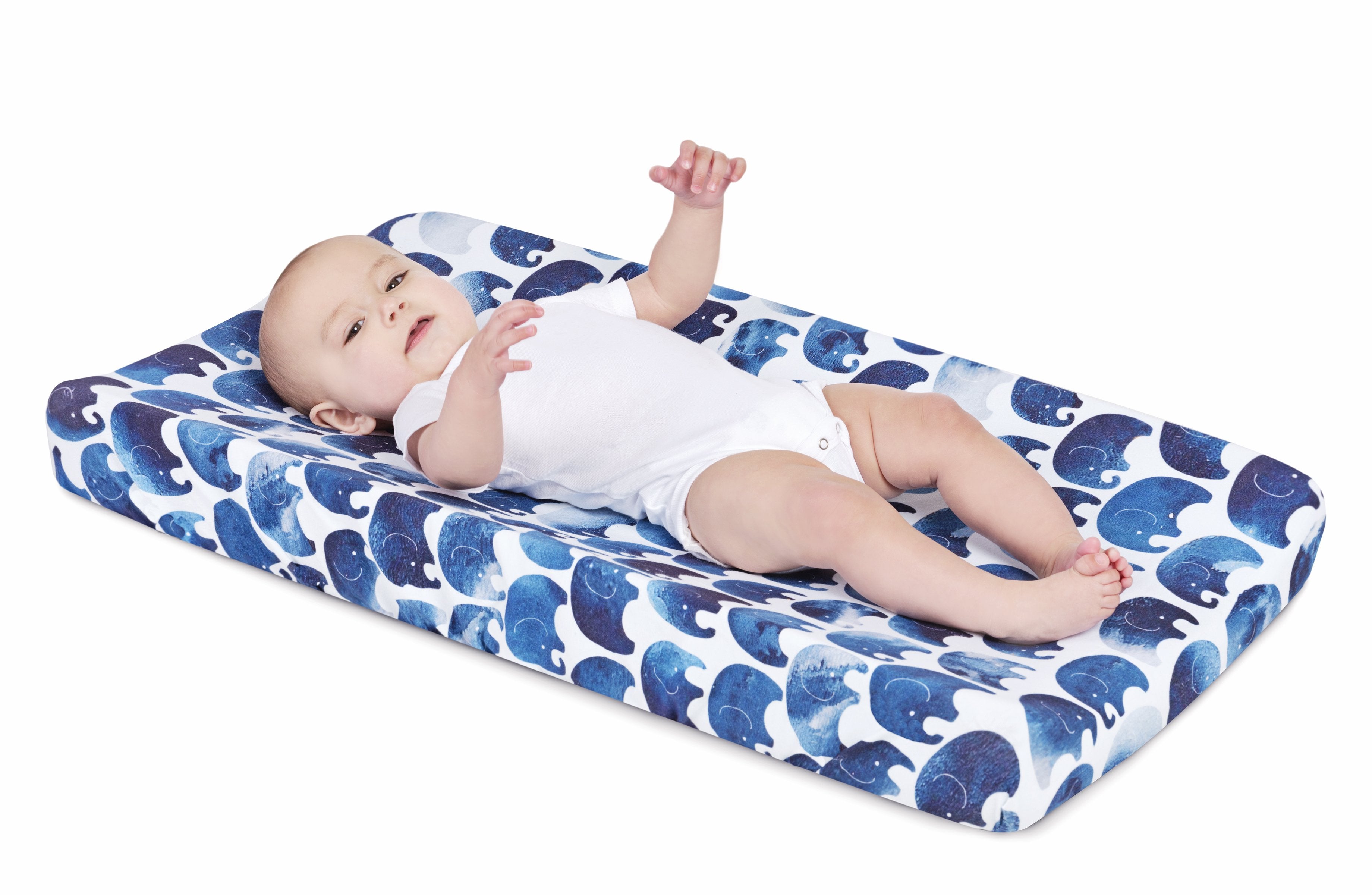 Oilo Elephant Changing Pad Cover