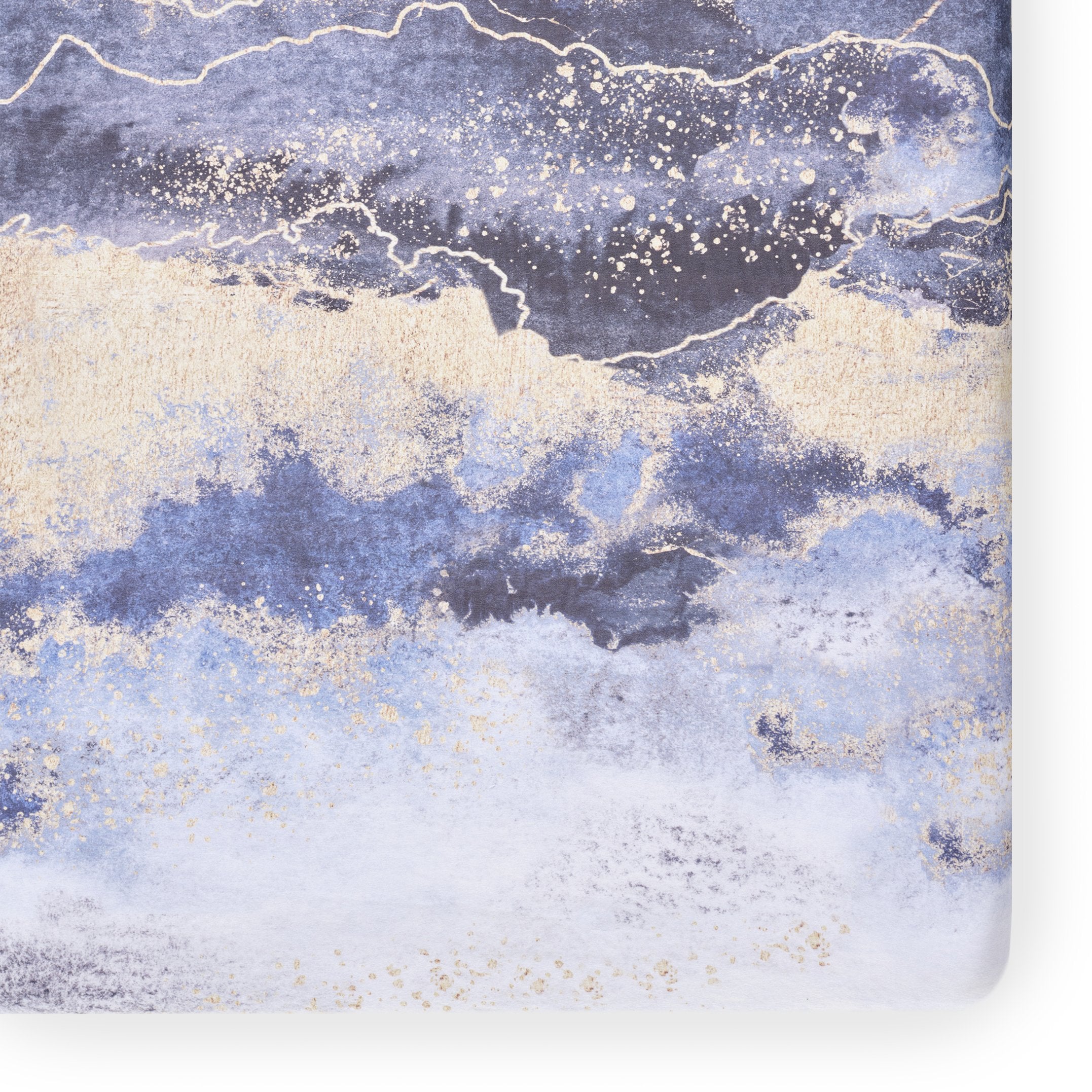 Oilo Midnight Sky Crib Sheet