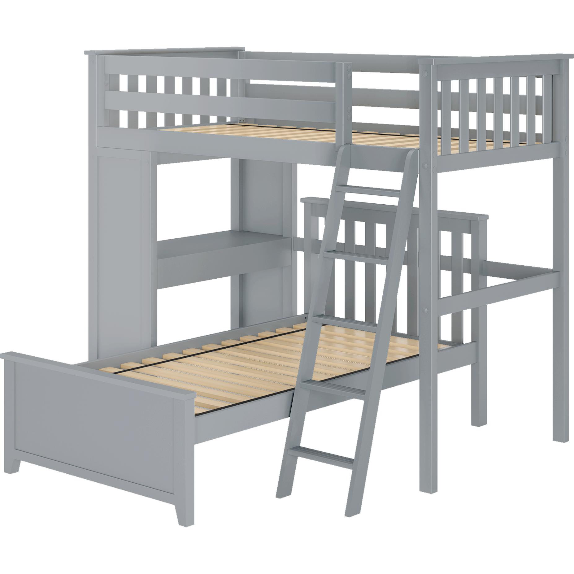 Jackpot Deluxe Leg Loft Bed Study + Twin Bed