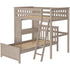 Jackpot Deluxe Leg Loft Bed Study + Twin Bed
