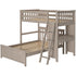 Jackpot Deluxe Leg Loft Bed Study + Full Bed