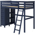 Jackpot Deluxe Leg Loft Bed Storage