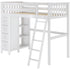Jackpot Deluxe Leg Loft Bed Storage