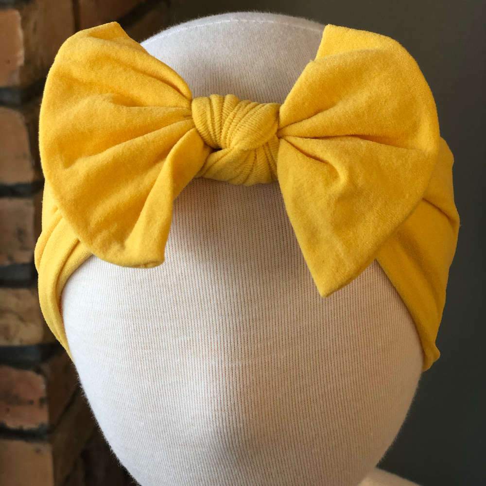 Sugar + Maple Baby Classic Bow Headband