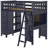 Jackpot Deluxe Loft Bed Storage Study