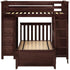 Jackpot Deluxe Loft Bed Storage Study + Twin Bed