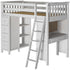 Jackpot Deluxe Loft Bed Storage Study
