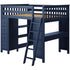 Jackpot Deluxe Full Size Loft with Desk + Storage