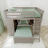 Jackpot Deluxe Full over Twin L-Shape Bunk with Desk + Storage