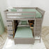 Jackpot Deluxe Full over Twin L-Shape Bunk with Desk + Storage