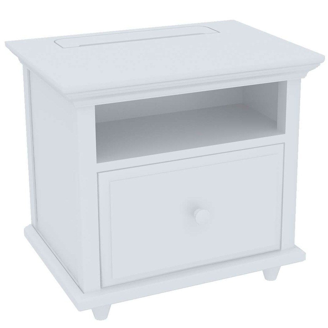Maxtrix Nightstand with Charging Station