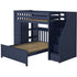 Jackpot Deluxe Staircase Loft Bed Storage + Full Bed