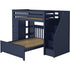 Jackpot Deluxe Staircase Loft Bed Storage + Twin Bed
