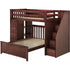 Jackpot Deluxe Staircase Loft Bed Storage + Twin Bed