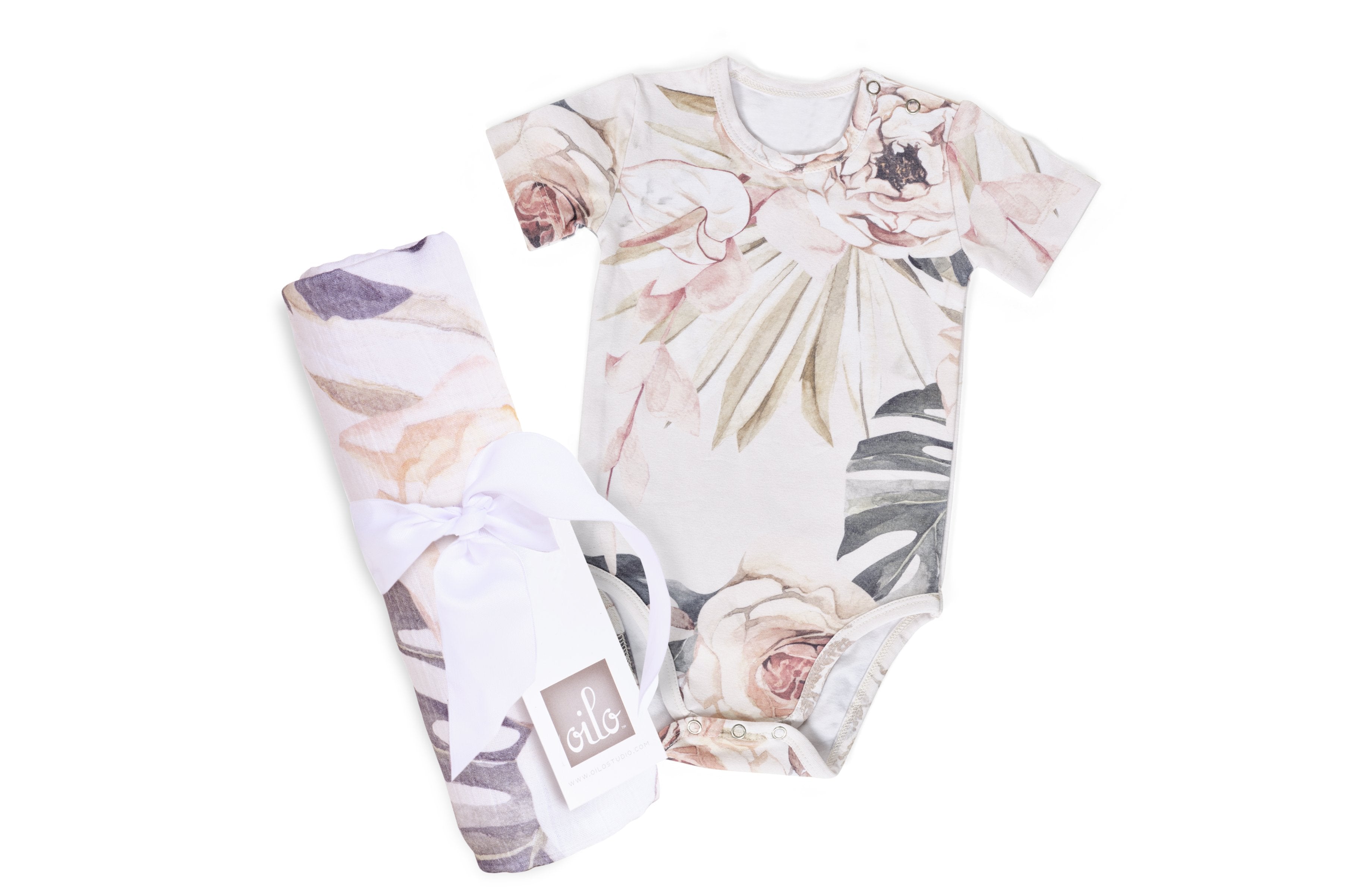 Oilo Vintage Bloom Onesie