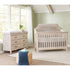 Stella Baby Remi Pagoda Convertible Crib + Double Dresser Set