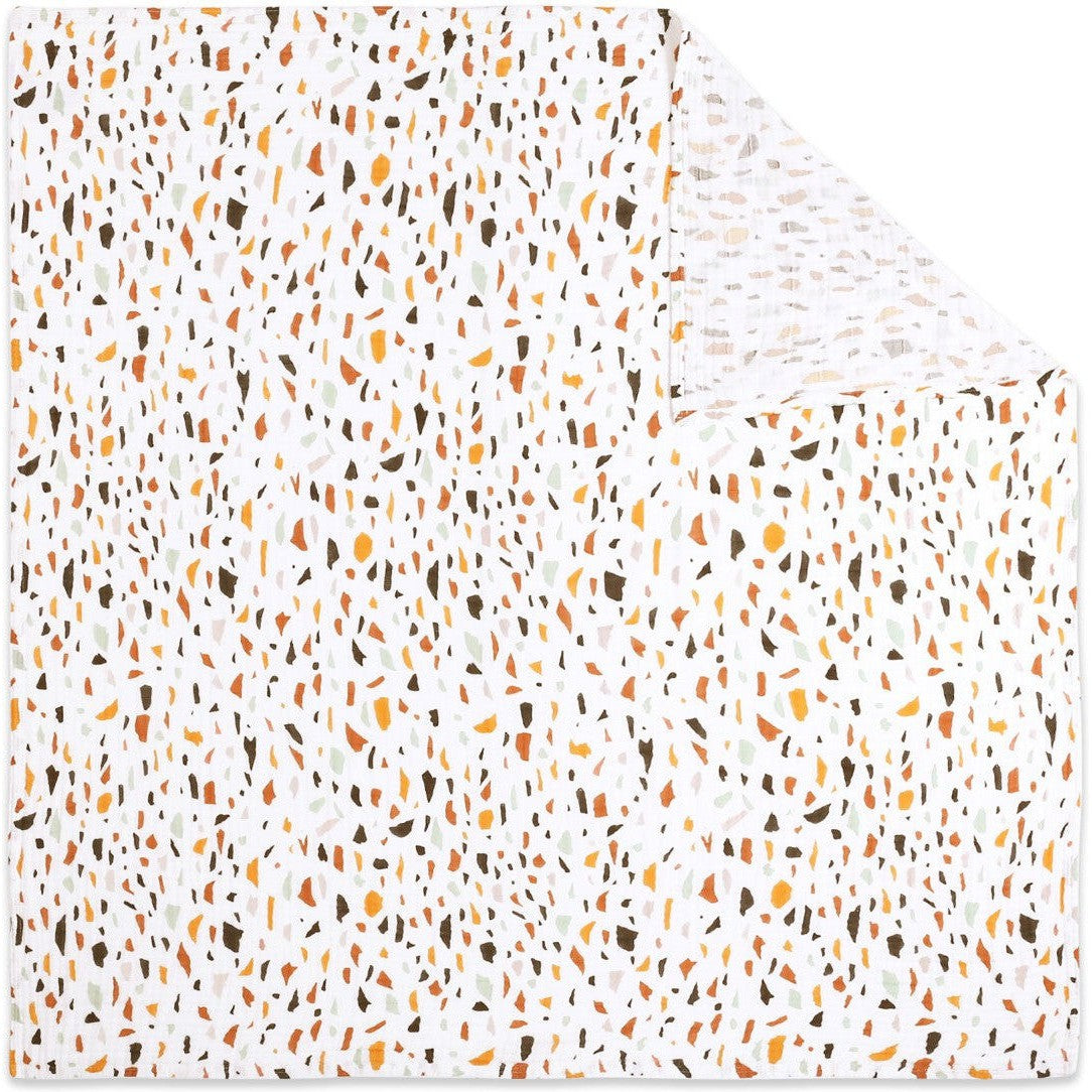 Babyletto Terrazzo Muslin Swaddle in GOTS Certified Organic Cotton