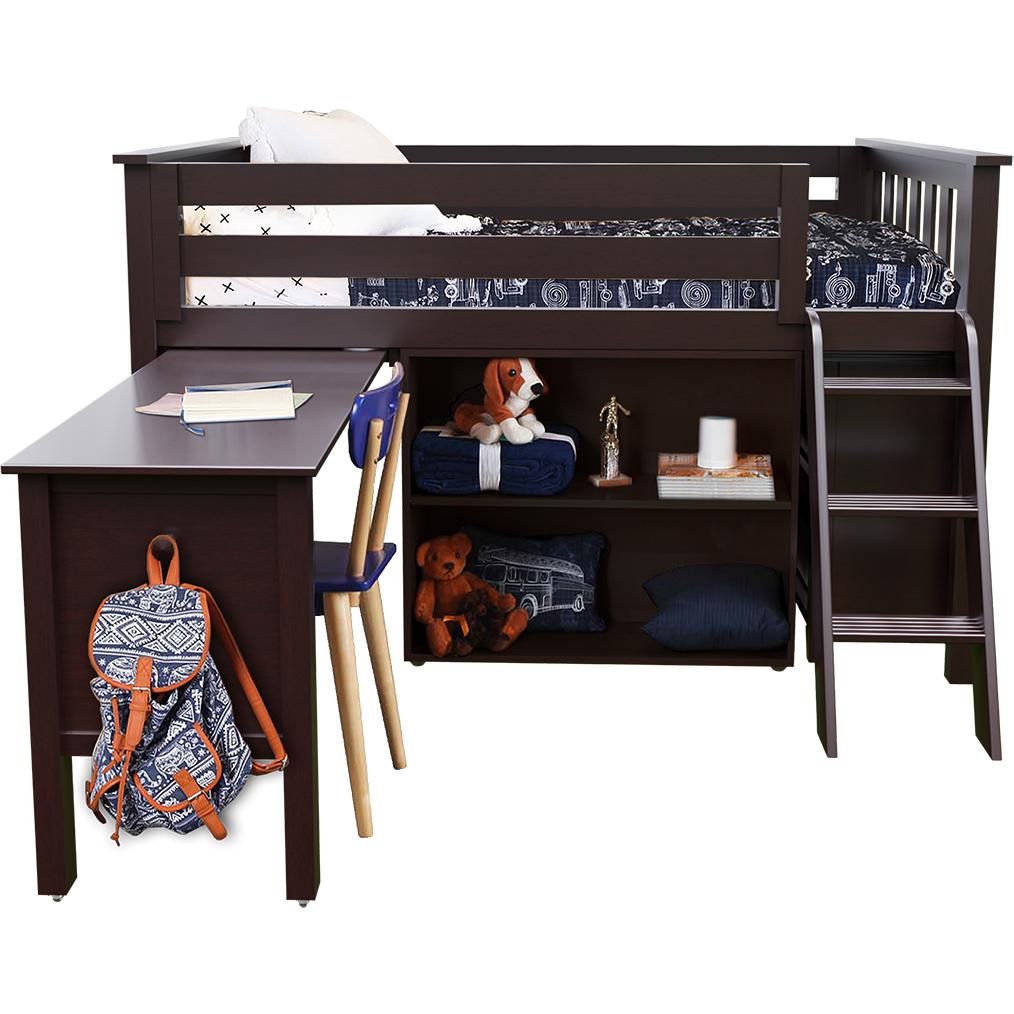 Jackpot Deluxe Twin Storage Loft Bed with Dresser – Lakeland Baby and Teen Furniture Jackpot Deluxe Twin Storage Loft Bed with Dresser – Lakeland Baby and Teen Furniture