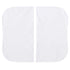HALO Bassinest White Fitted Sheet Twin 2-Pack