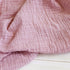 Sugar + Maple Classic Muslin Swaddle - Blush Pink