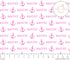Sugar + Maple Large Stretchy Blanket - Anchor Pink