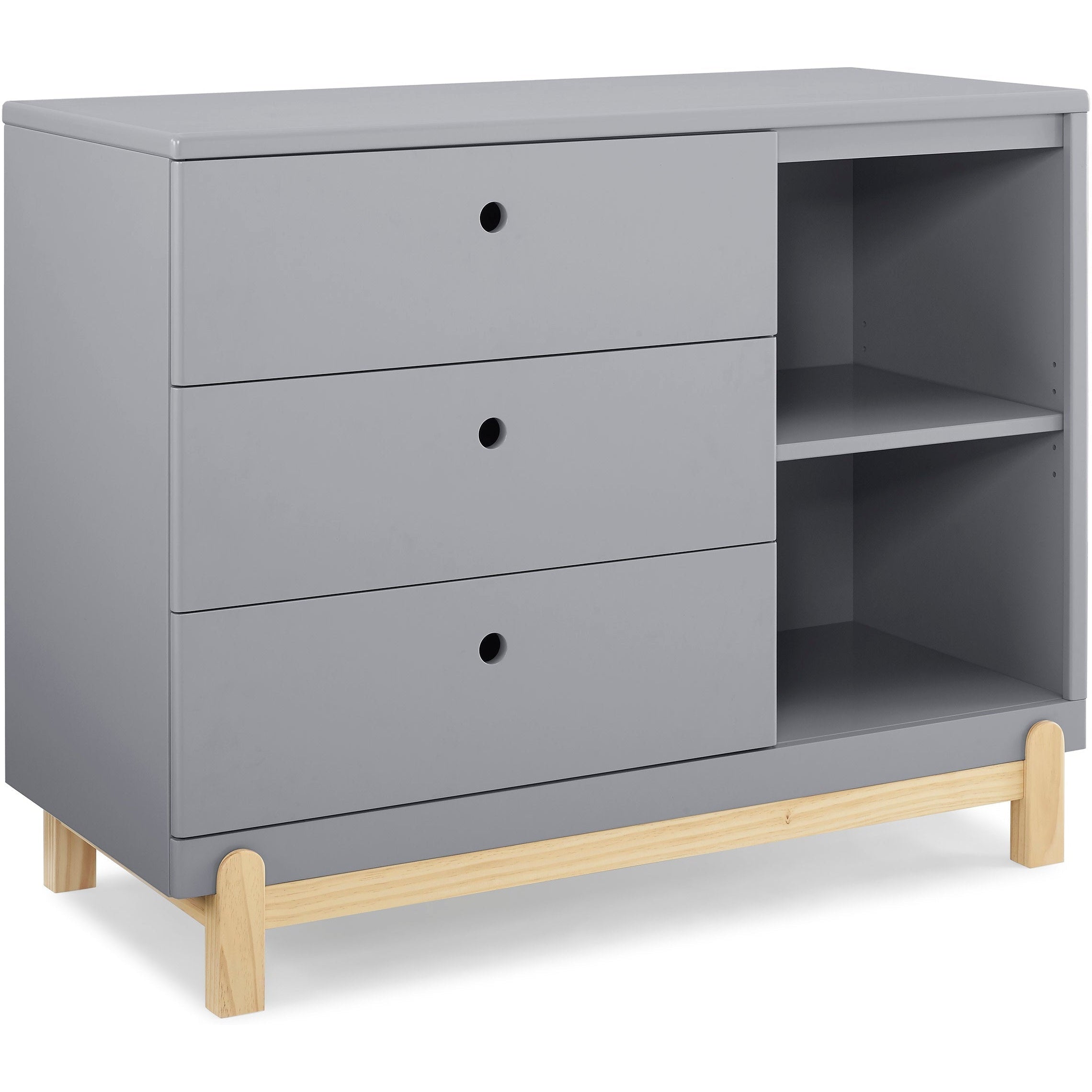 Delta Children Poppy 3-Drawer Dresser with Cubbies Lakeland Baby and Teen Furniture Delta Children Poppy 3-Drawer Dresser with Cubbies Lakeland Baby and Teen Furniture