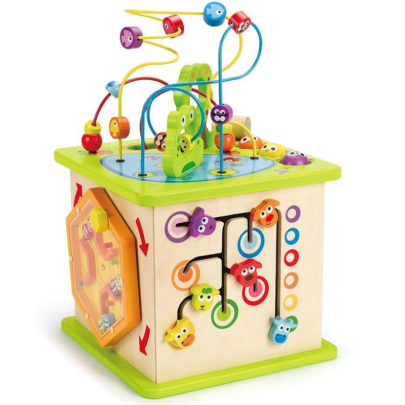 Hape Play & Stow Train Activity Storage Table – Lakeland Baby and