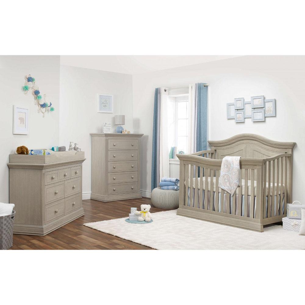 Sorelle Providence 4-in-1 Crib + Double Dresser + 5-Drawer Dresser Set Lakeland Baby and Teen Furniture Sorelle Providence 4-in-1 Crib + Double Dresser + 5-Drawer Dresser Set Lakeland Baby and Teen Furniture
