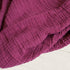 Sugar + Maple Classic Muslin Swaddle - Red Plum