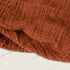 Sugar + Maple Classic Muslin Swaddle - Rust