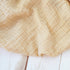 Sugar + Maple Classic Muslin Swaddle - Sand