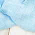 Sugar + Maple Classic Muslin Swaddle - Sky Blue