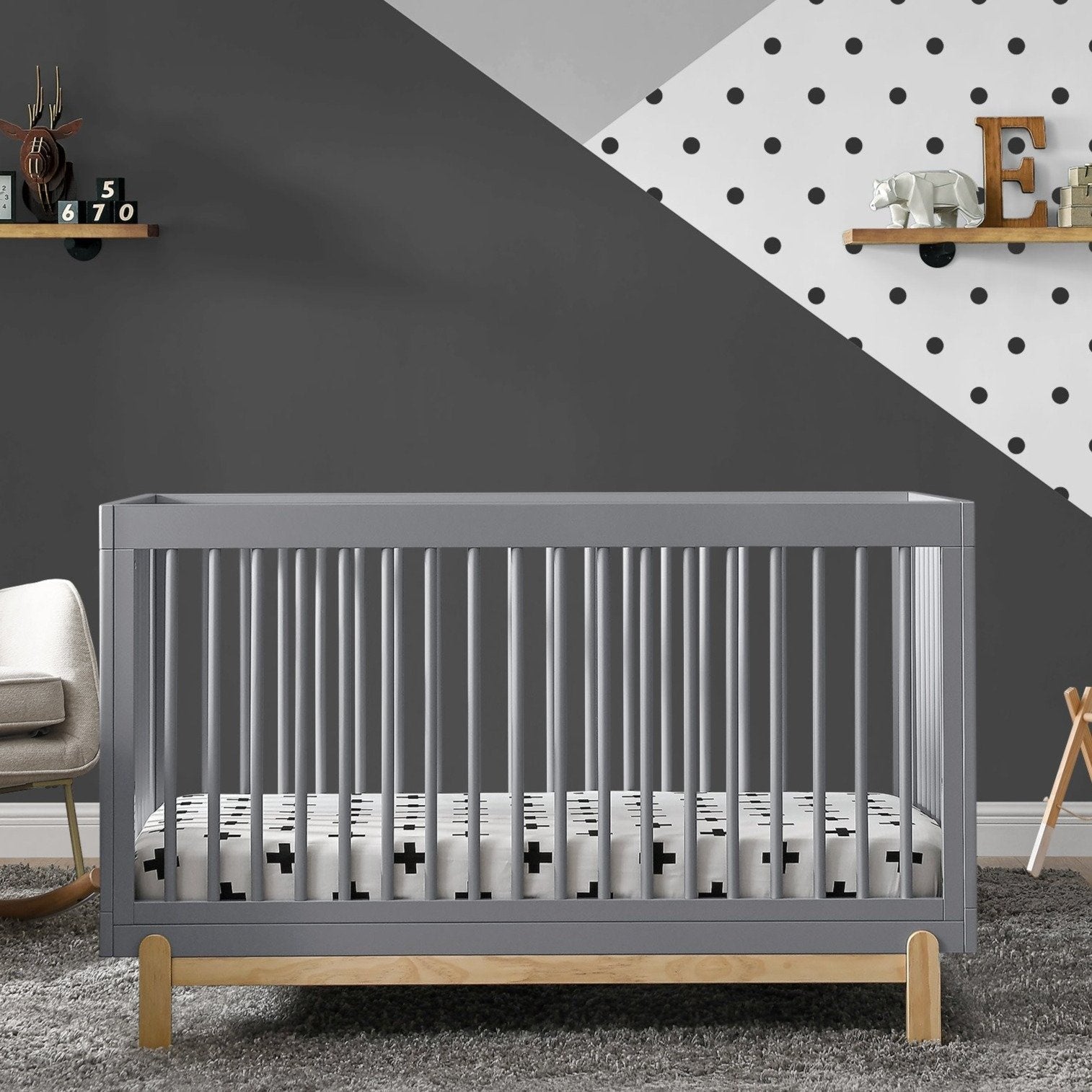 Delta Children Poppy 4-in-1 Convertible Crib