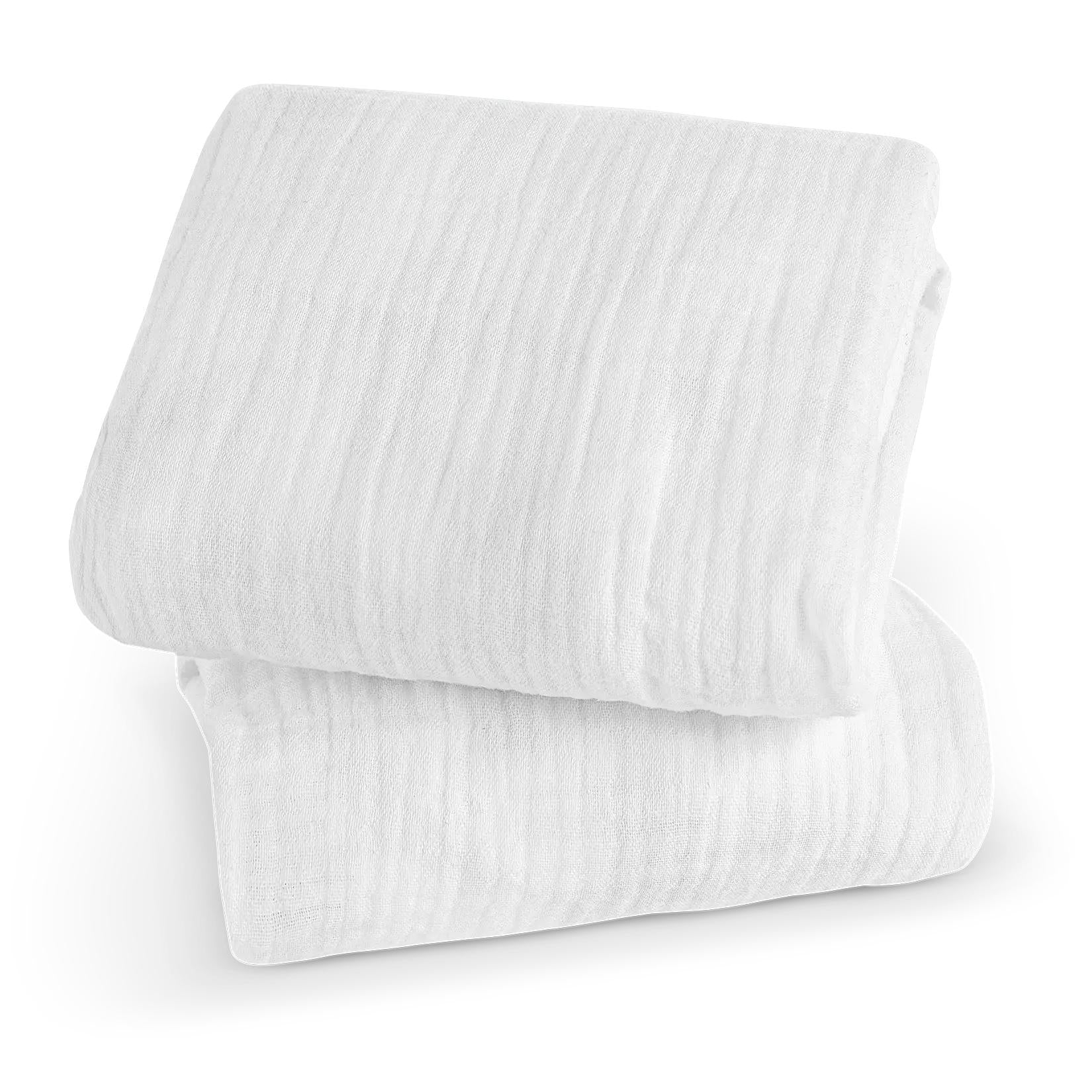 UPPAbaby Remi V2 Organic Cotton Mattress Covers (Set of 2)