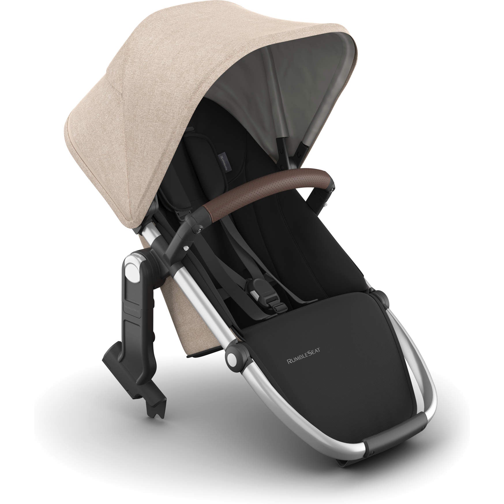 uppababy blue UPPAbaby RumbleSeat V3 - Declan (Oat Mélange | Silver Frame