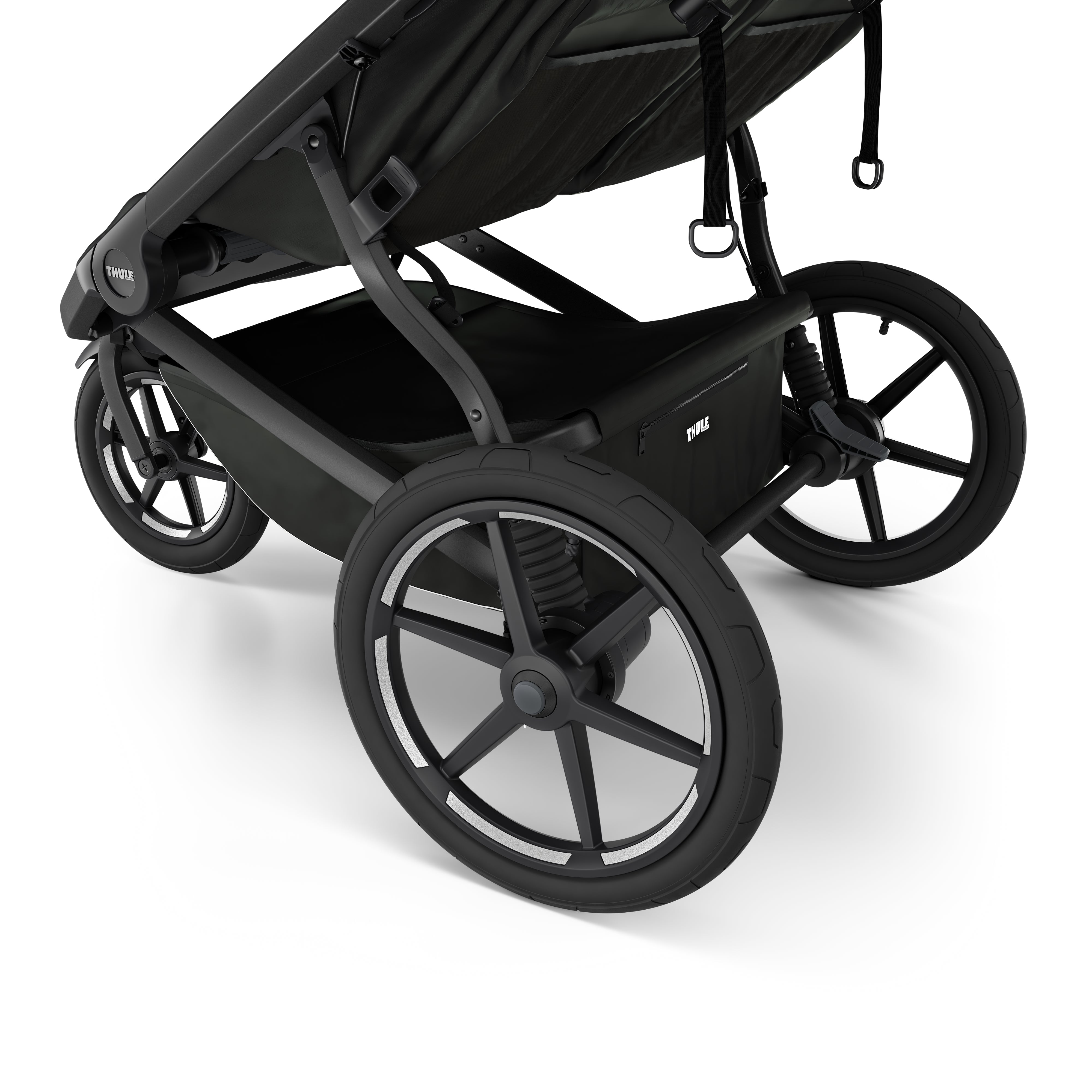 double stroller 3 wheels Thule Urban Glide 3 Double Stroller