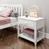 Jackpot Deluxe Nightstand with Drawer and Shelf