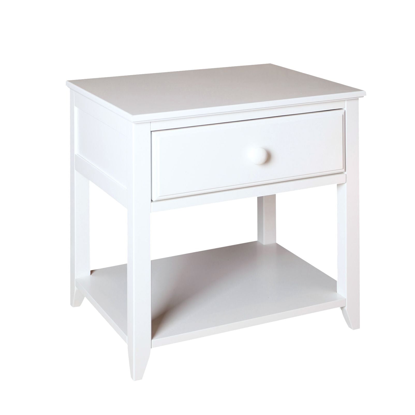 Jackpot Deluxe Nightstand with Drawer and Shelf