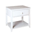 Jackpot Deluxe Nightstand with Drawer and Shelf